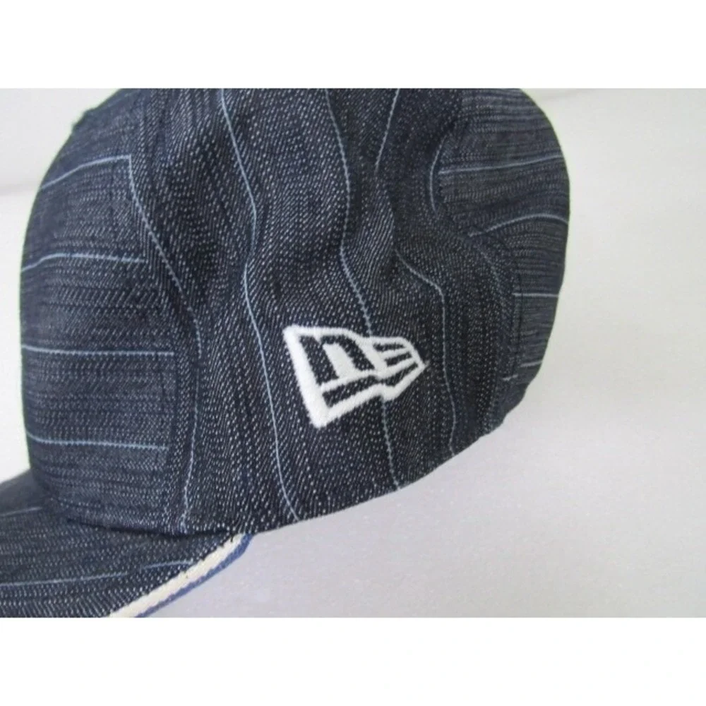 Atlanta Braves Conductor Look 59FIFTY FITTED Baseball Hat Blue